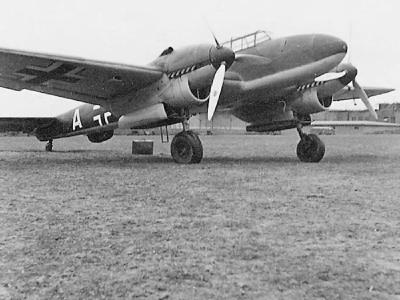 Messerschmitt Bf 110 B fighter