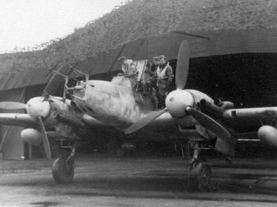 Messerschmitt Bf 110 G-4 with radar