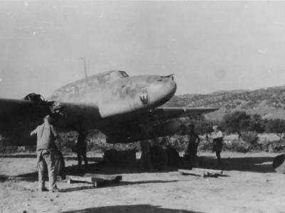 Messerschmitt Bf 110 Jagdgeschwader JG6 Kreta