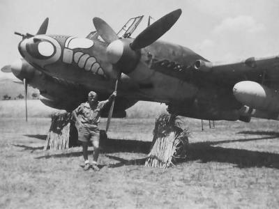Messerschmitt Bf 110 ZG1 pilot