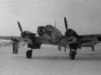 Messerschmitt Bf 110 ZG1 winter