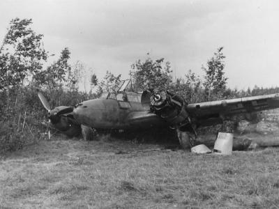 Messerschmitt Bf 110 wreckage