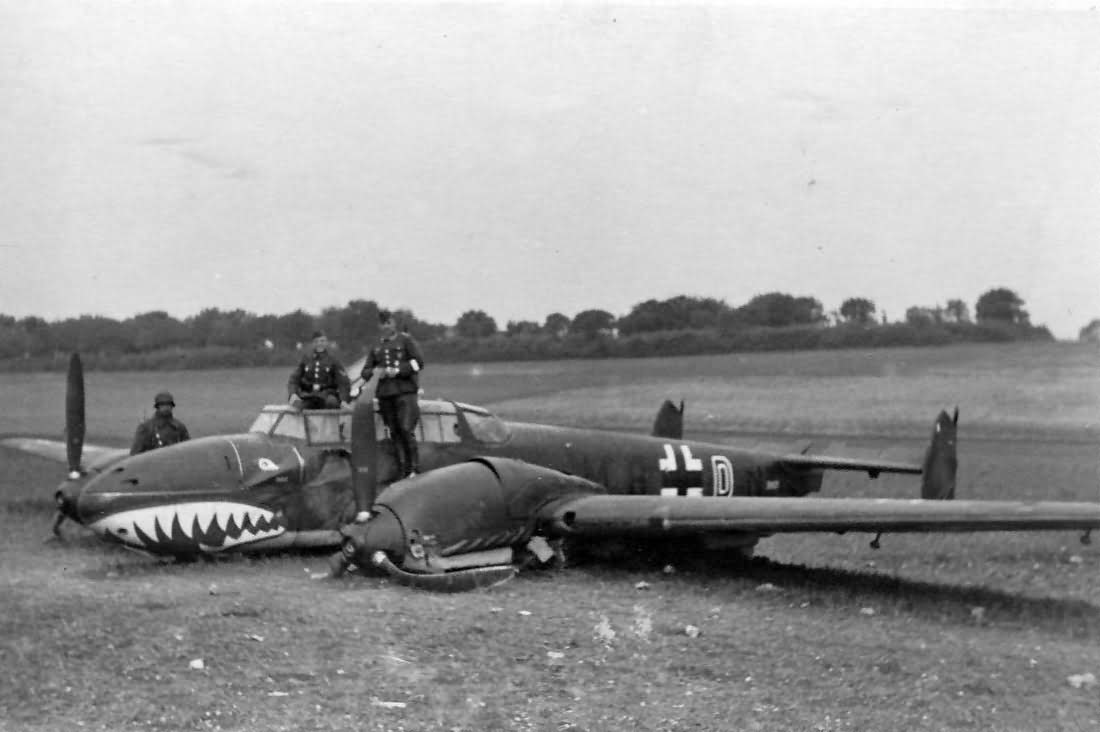 ZG76 Haifischgeschwader Bf110 1940