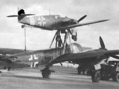 Mistel 1 Ju88 and Me109
