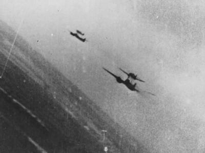 Mistel in gun camera over Belgium