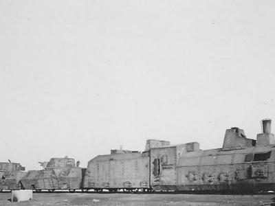 Captured soviet armoured train 2