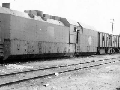 German armored train Panzerzug
