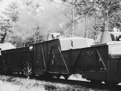 German armored train