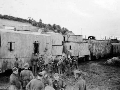 Panzerzug german armored train number 21 camo 2