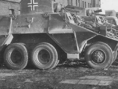 Steyr ADGZ cars in german service