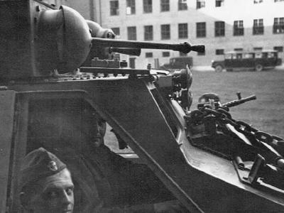 ADGZ – close-up view of turret