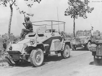 Captured SdKfz 261 Italy 1943