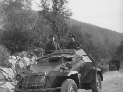 SdKfz 222 Italy