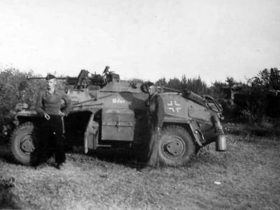 SdKfz 221 armoured car