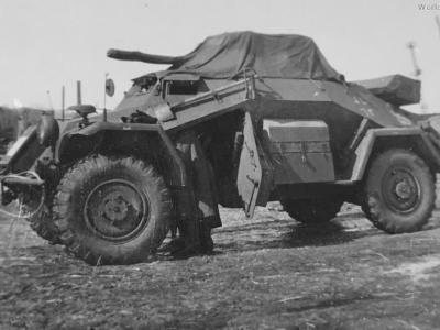 SdKfz 222 Eastern Front 1942