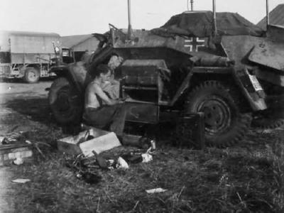 SdKfz 223 armoured radio car
