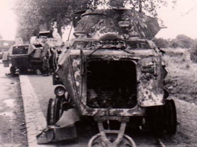 sdkfz 231 6rad destroyed