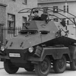 SdKfz 263 Funkspähwagen armored radio car | World War Photos