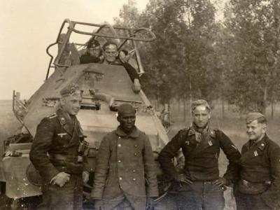 SdKfz 263 during Westfeldzug – campaing in Belgium and France in May 1940