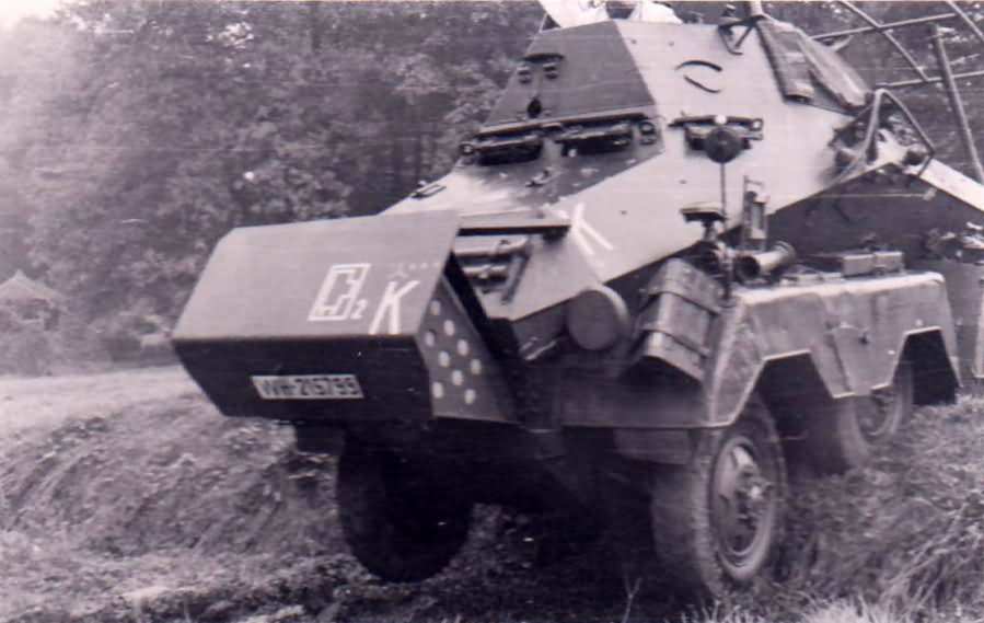 Sd.Kfz 263 with Zerschellerplatte from Panzer Group Kleist | World War ...