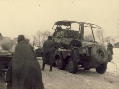 sdkfz 263 funkwagen in winter
