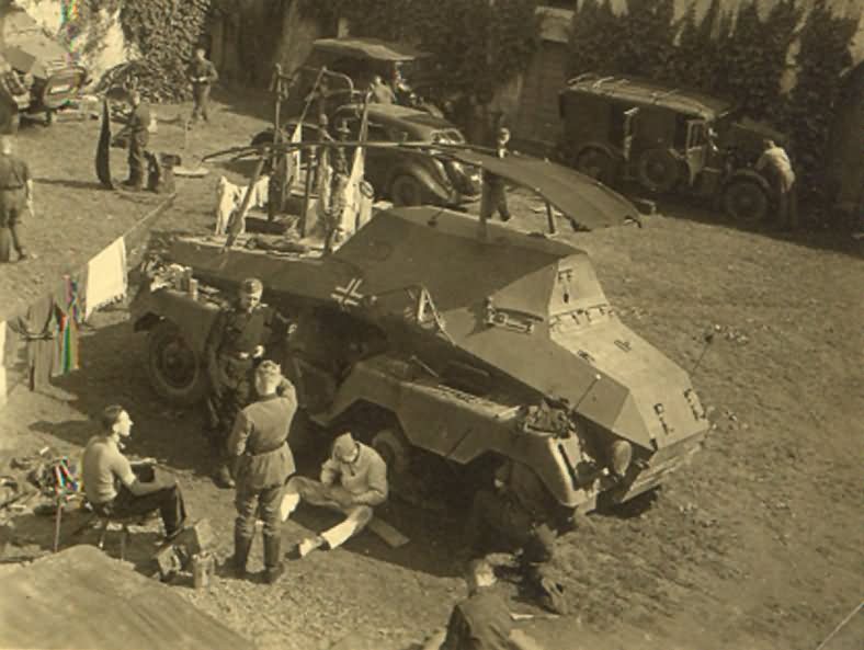 sdkfz 263 german armored car 2