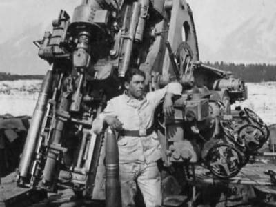Flak 105 mm german AA gun