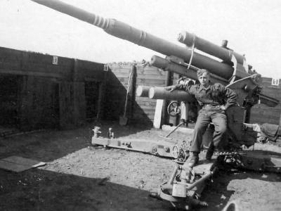 Flak 88 1944 Gobschelwitz Leipzig Germany