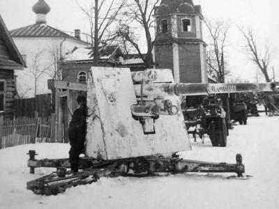 Flak 88 Febr 1942 Demyansk Pocket