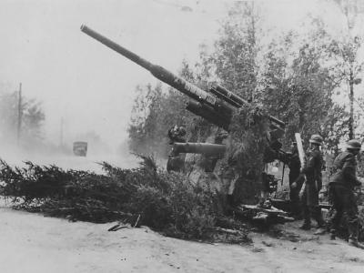 Flak 88 in action