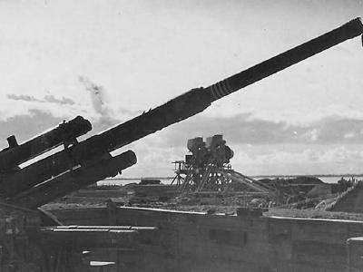 Flak 88 mm with 5 killrings painted around the barrel
