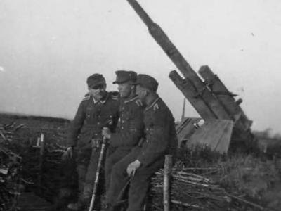 Flak 88 ready to firing against aircraft