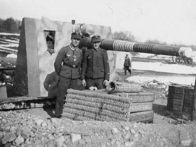 Flak 88 victory rings on the gun barrel
