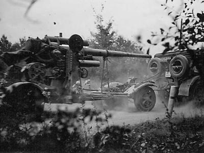 German Flak 18 88 mm anti aircraft gun