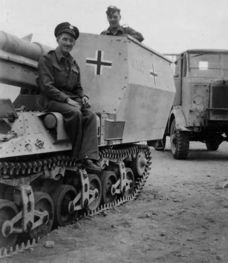 SdKfz 135/1 15cm sFH 13/1 auf Fahrgestell Lorraine 37L code A245 Africa