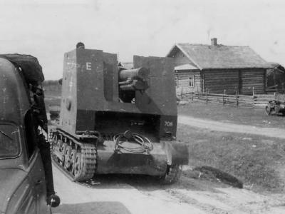 15 cm sIG 33 (Sf) auf Panzerkampfwagen I Ausf B Bison 706 sIG Kompanie „E”