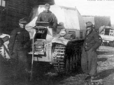 Munitionsschlepper auf Wespe