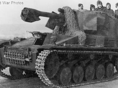 Light field howitzer on Panzer II chassis „Wespe”