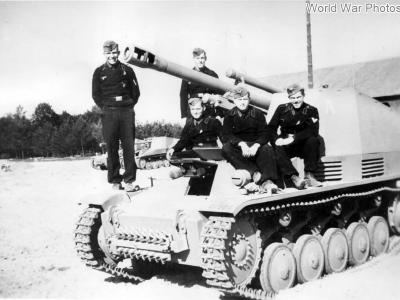 Crew atop Wespe