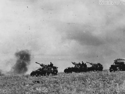 Wespe guns Kursk, July 1943