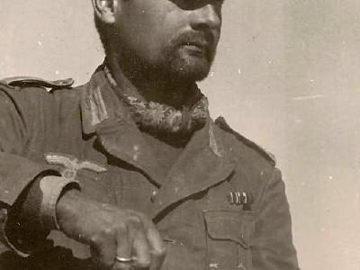 Afrika korps soldier