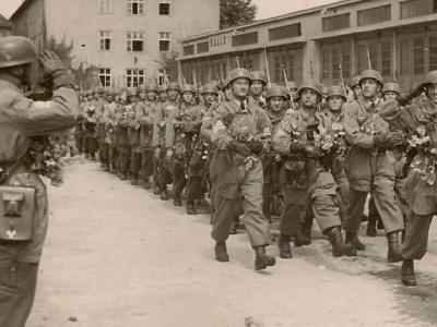 Fallschirmjager parade