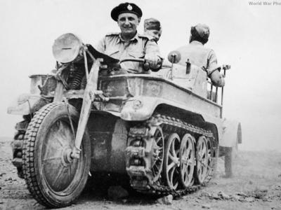 Captured Kettenkrad of DAK