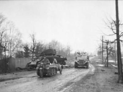 Kettenkrad SdKfz 2 with trailer