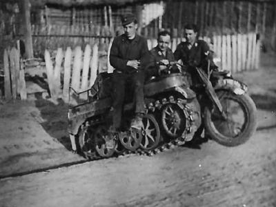 NSU Kettenkrad of Luftwaffe