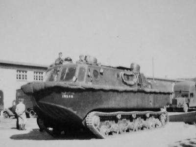 Early production LWS Land Wasser Schlepper amphibious vehicle