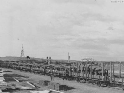 SdKfz 251 rail transport
