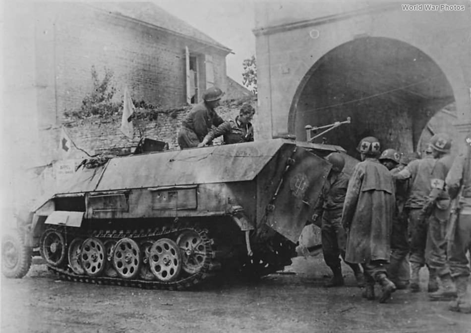 Captured Sd Kfz 251 Ausf D Chambois 20 August 1944 | World War Photos