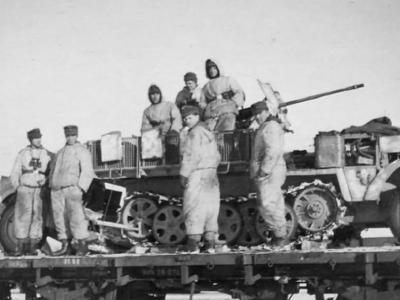Sd.Kfz.10/4 winter camo