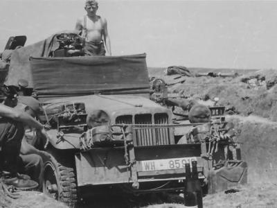 SdKfz 10/4 Demag D7 flak